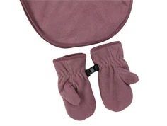 Name It grape shake fleece halsedisse og vanter polyester